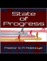 The state of progress - Pastor E A Adeboye.pdf